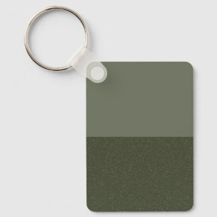 Llavero Keychain de textura dividida en verde de Moss - Pe