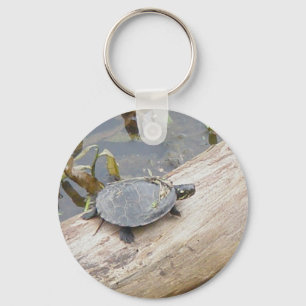Llavero Keychain de tortuga pintada de bebé