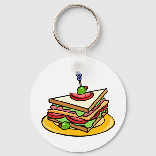 Llavero Keychain de Triangle Sandwich (Anverso)