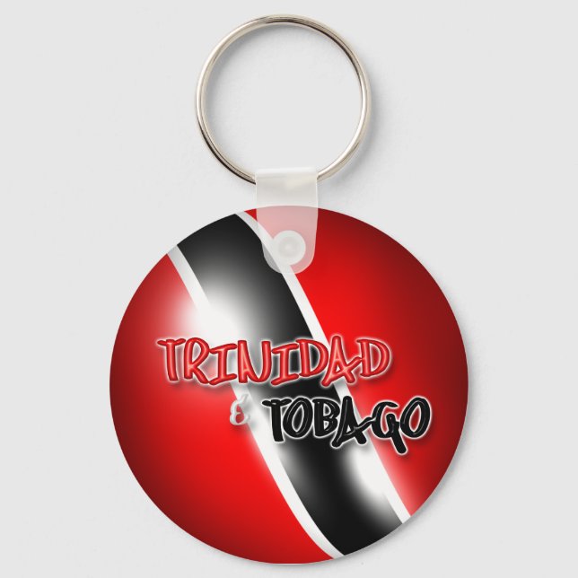 Llavero Keychain de Trinidad y Tobago (Anverso)