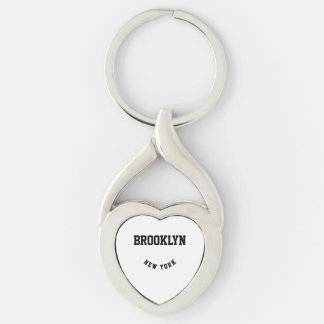 Llavero Keychain de ubicación de Personalizado de ciudad y