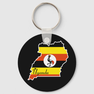 Llavero Keychain de Uganda