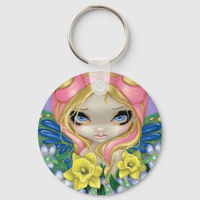 Llavero Keychain de "Un poquito de primavera" (Anverso)