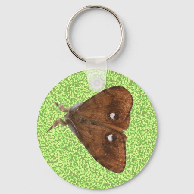 Llavero Keychain de Vapourer Moth (Anverso)
