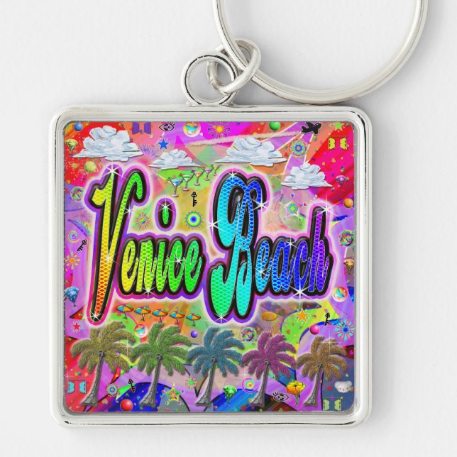 Llavero Keychain de Venice Beach Vista Express (Frente)