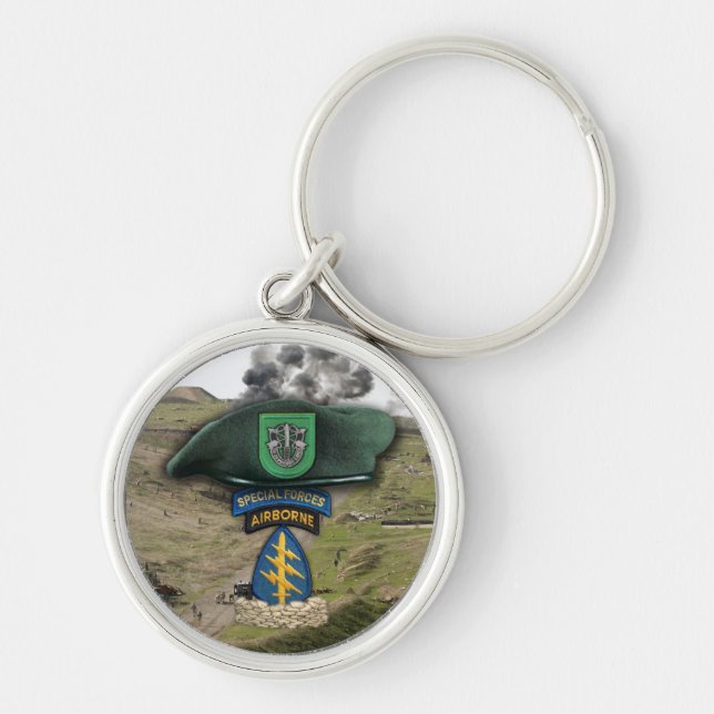 Llavero Keychain de Vets Green Berets (Frente)