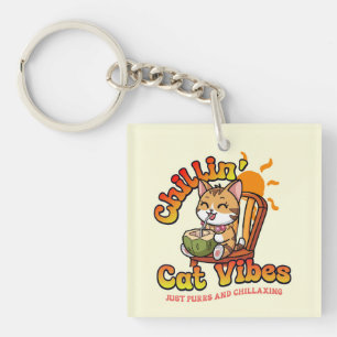 Llavero Keychain de vídeo de gato