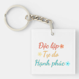 Llavero Keychain de VIETNAM - Felicidad por la libertad de