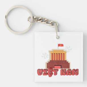 Llavero Keychain de VIETNAM - Mausoleo Ho Chi Minh