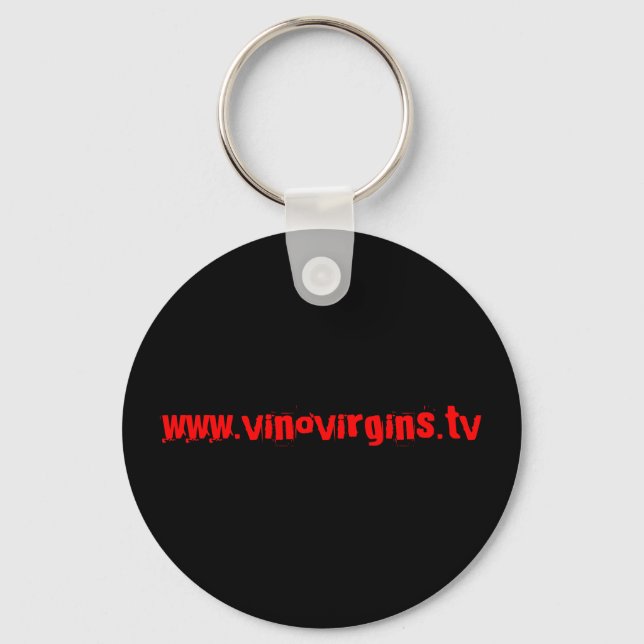 Llavero Keychain de Vino Virgins (Anverso)