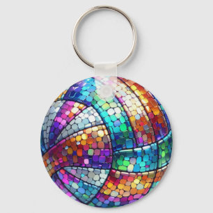 Llavero Keychain de voleibol disco