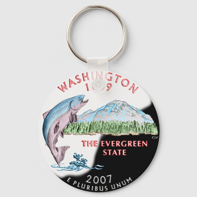 Llavero Keychain de Washington (Anverso)