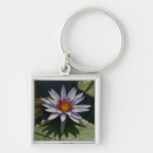 Llavero Keychain de White Lotus Waterlily