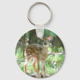Llavero Keychain de Whitetail Deer Fawn