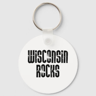 Llavero Keychain de Wisconsin Rocks