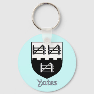 Llavero Keychain de Yates Family Shield