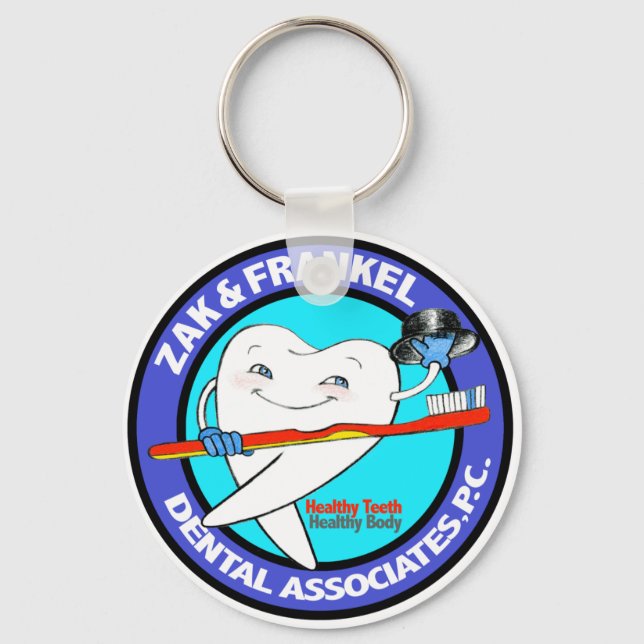 Llavero Keychain de Zak y Frankel (Anverso)