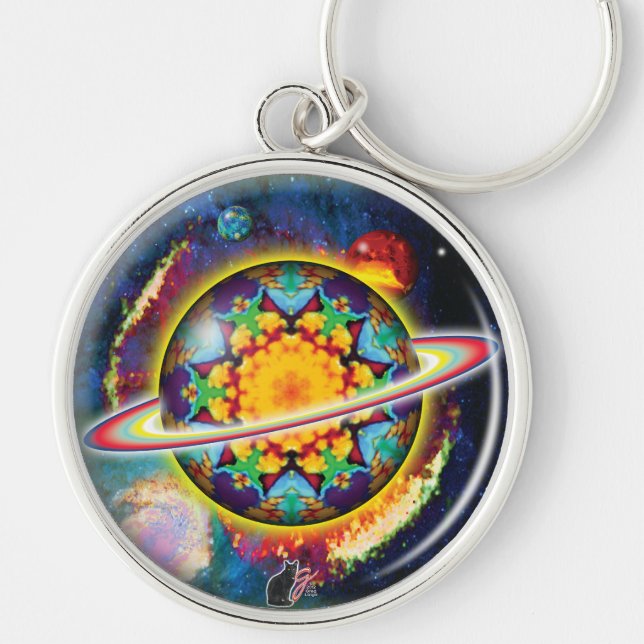 Llavero Keychain de Zargon Orbz Kaleid (Frente)
