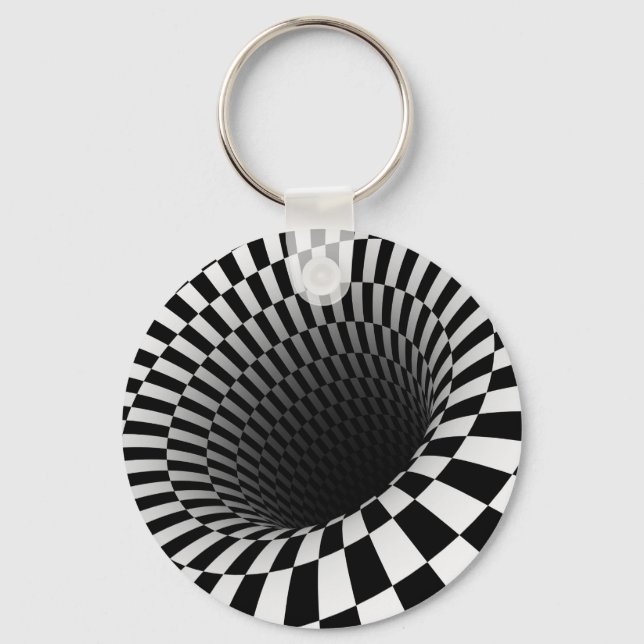 Llavero Keychain del agujero negro (Anverso)