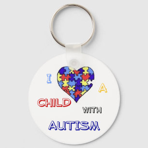 Llavero Keychain del "amor al autismo"
