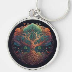 Llavero Keychain del árbol de la vida