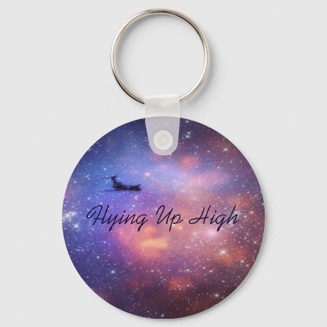Llavero Keychain del avión espacial (Anverso)