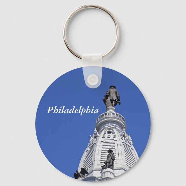 Llavero Keychain del ayuntamiento de Philly (Anverso)