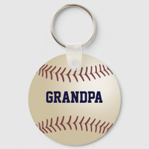 Llavero Keychain del béisbol del abuelo