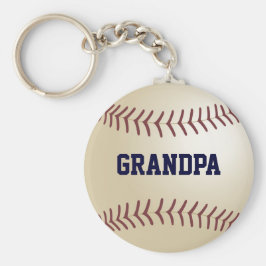 Llavero Keychain del béisbol del abuelo