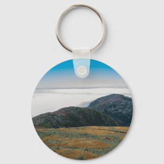 Llavero Keychain del botón del horizonte de la Cumbre de W
