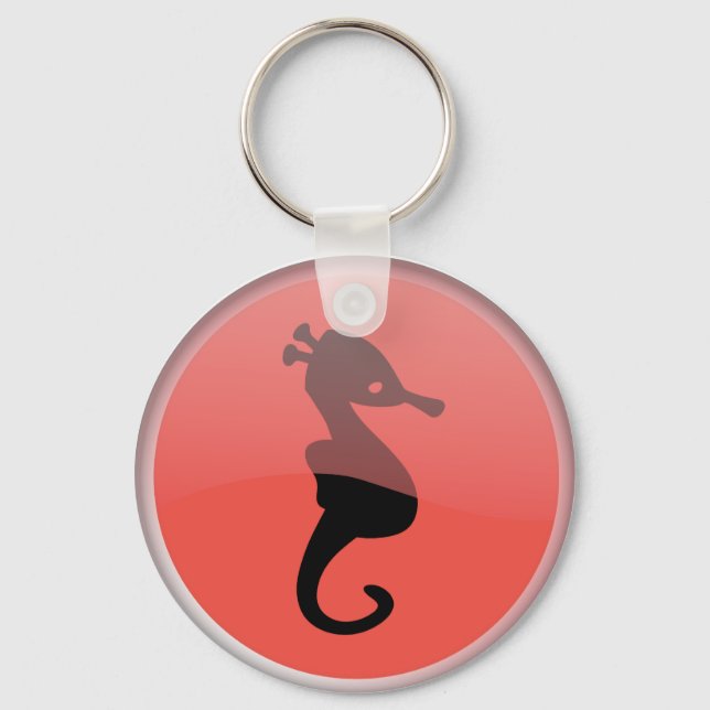 Llavero Keychain del Caballo del Mar (Anverso)