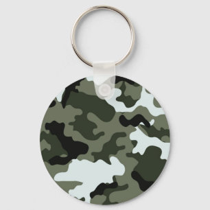 Llavero Keychain del Camo Verde Militar