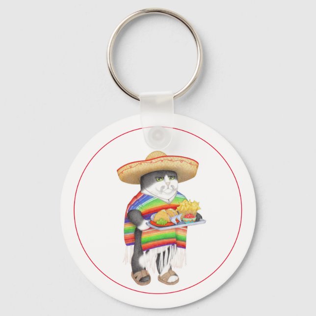 Llavero Keychain del círculo de aluminio de WENDELITO (Anverso)