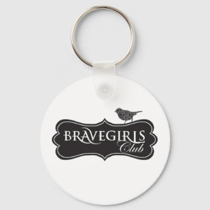 Llavero Keychain del club de Chicas valientes