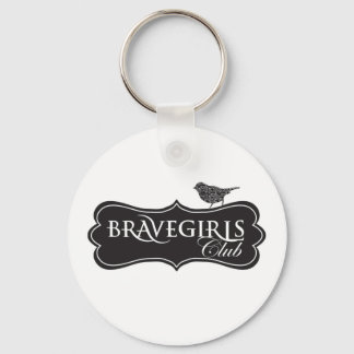 Llavero Keychain del club de Chicas valientes