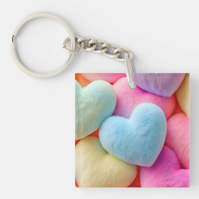 Llavero Keychain del corazón (Frente)