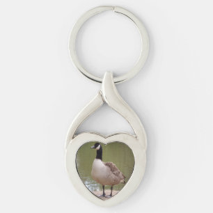 Llavero Keychain del corazón de las aves