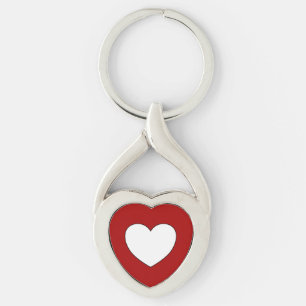 Llavero Keychain del corazón del amor