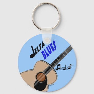 Llavero Keychain del Delta Blues