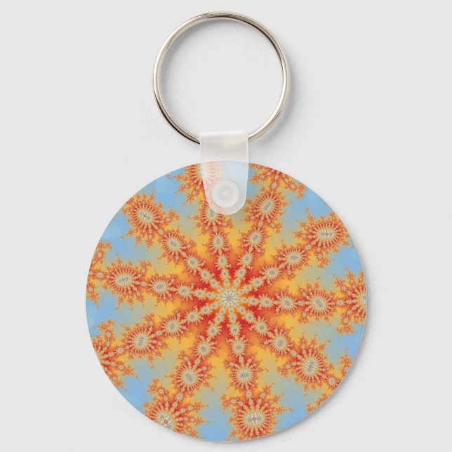 Llavero Keychain del deshielo del Día del Verano (Anverso)