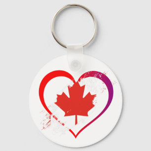 Llavero Keychain del Día de Canadá