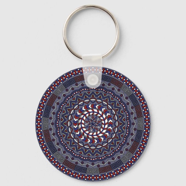 Llavero Keychain del Día de la Independencia (Anverso)