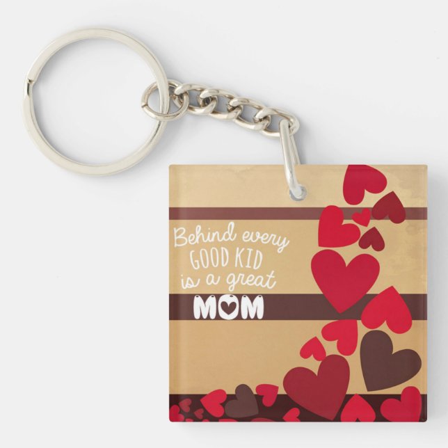 Llavero Keychain del Día de la Madre (Frente)