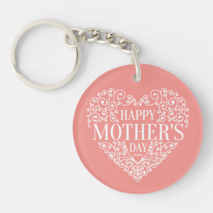Llavero Keychain del Día de la Madre Feliz