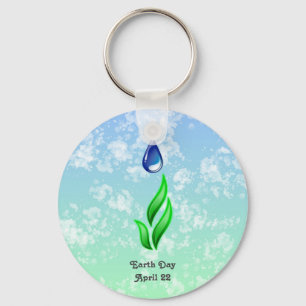 Llavero Keychain del Día de la Tierra