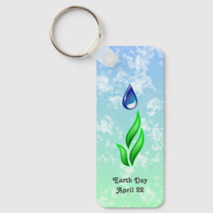Llavero Keychain del Día de la Tierra