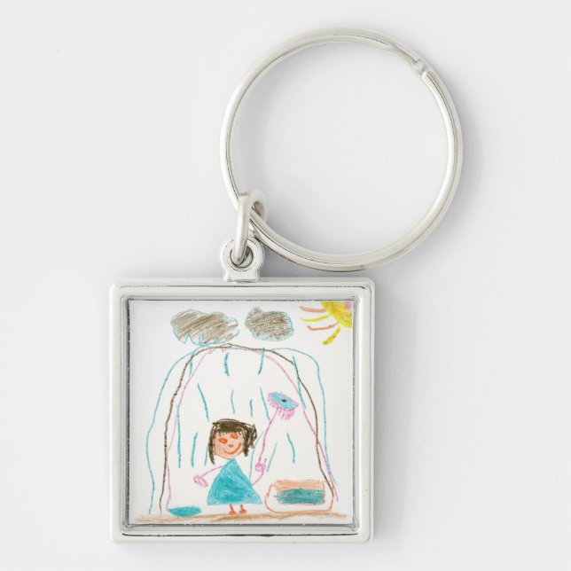 Llavero Keychain del día de lluvia (Frente)