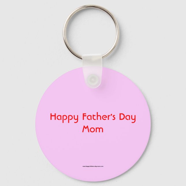 Llavero Keychain del Día del Padre Feliz (Anverso)