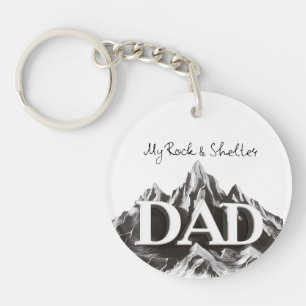 Llavero Keychain del Día del Padre Personalizado