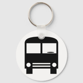 Llavero Keychain del Diseñador de autobuses negros